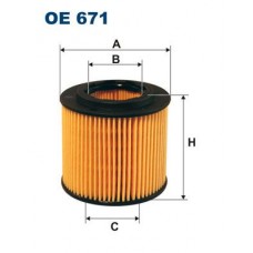 Olejový filtr FILTRON OE671